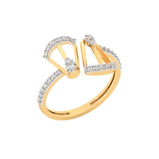 Lincoln Round Diamond Ring